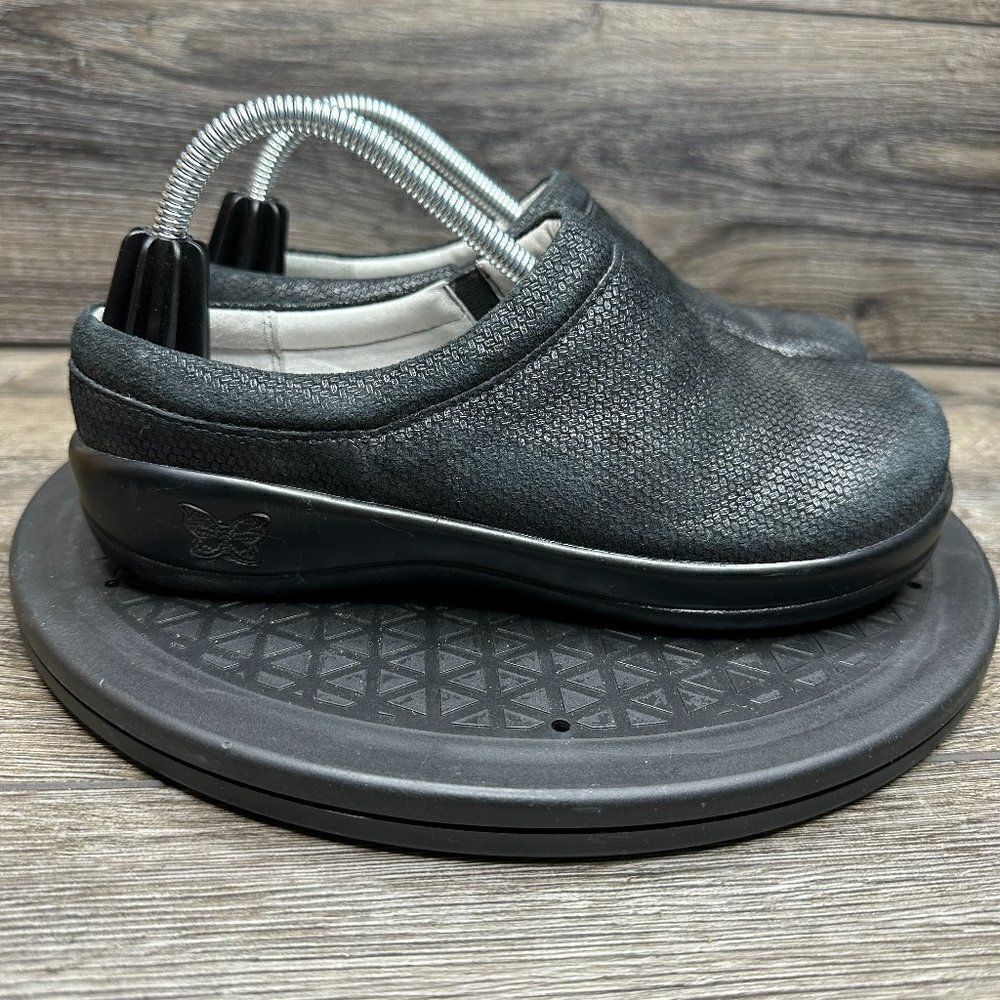 Alegria Women's Size 35 Black Slide Shoes Leather Kay-870
